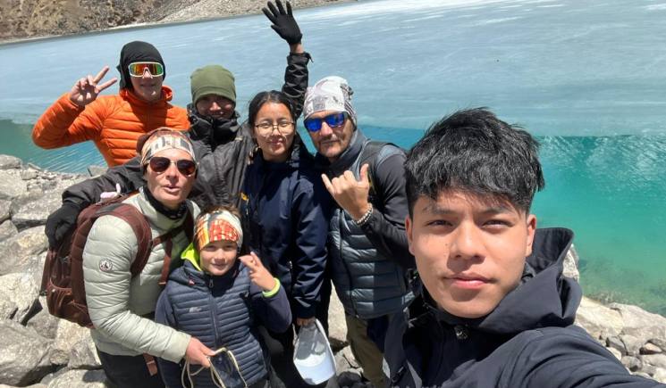Gokyo Lake in Everest 