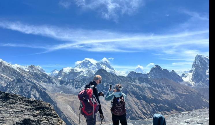 Gokyo Ri in Everest region 