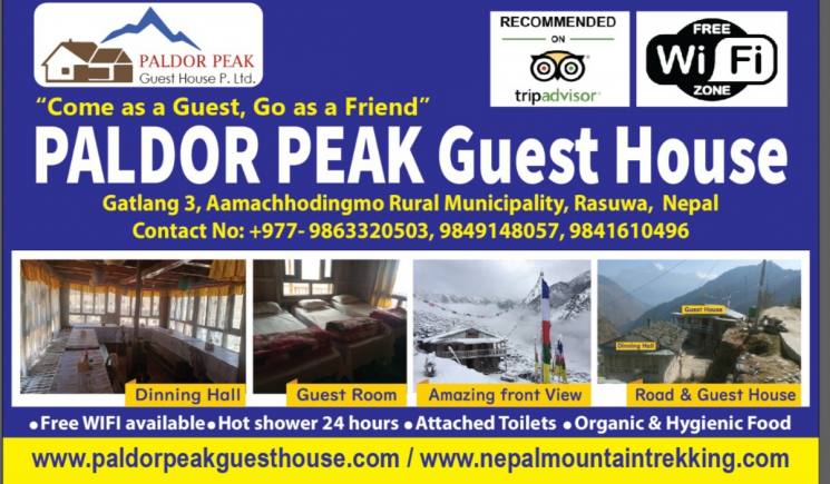 Gatlang, Paldor Peak Guest House 